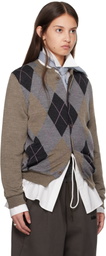 Magliano Brown Burraco Cardigan