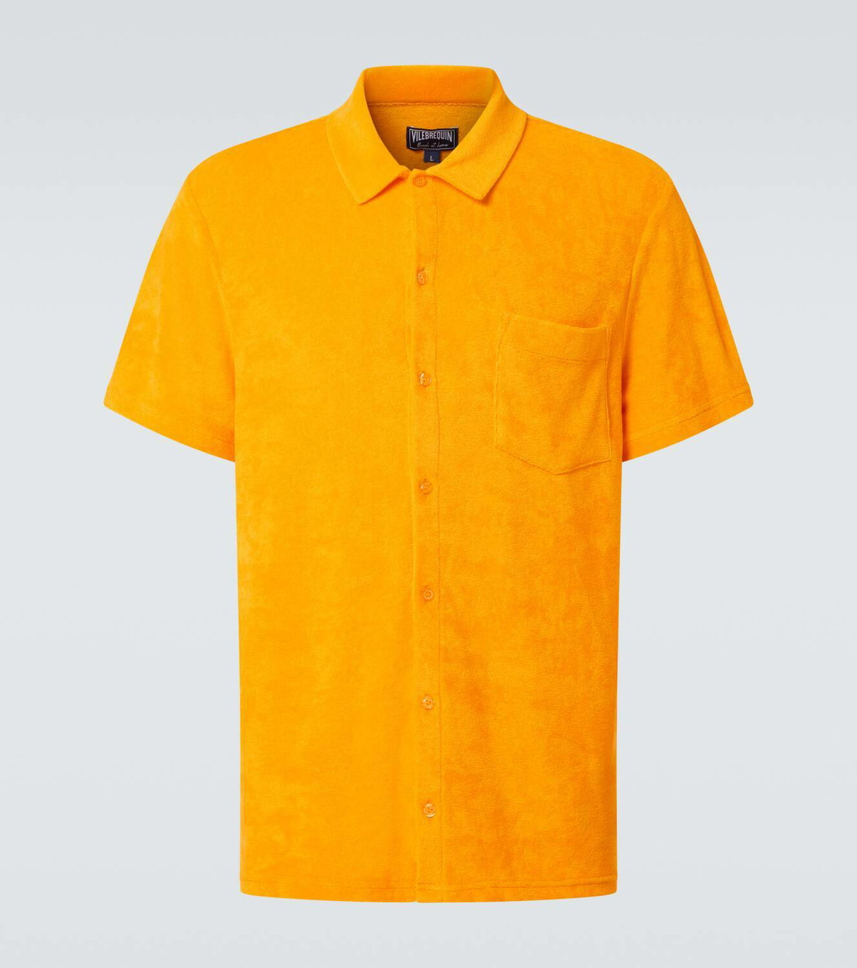 Vilebrequin Charli cotton-blend bowling shirt