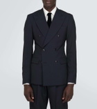 Giorgio Armani Double-breasted virgin wool suit
