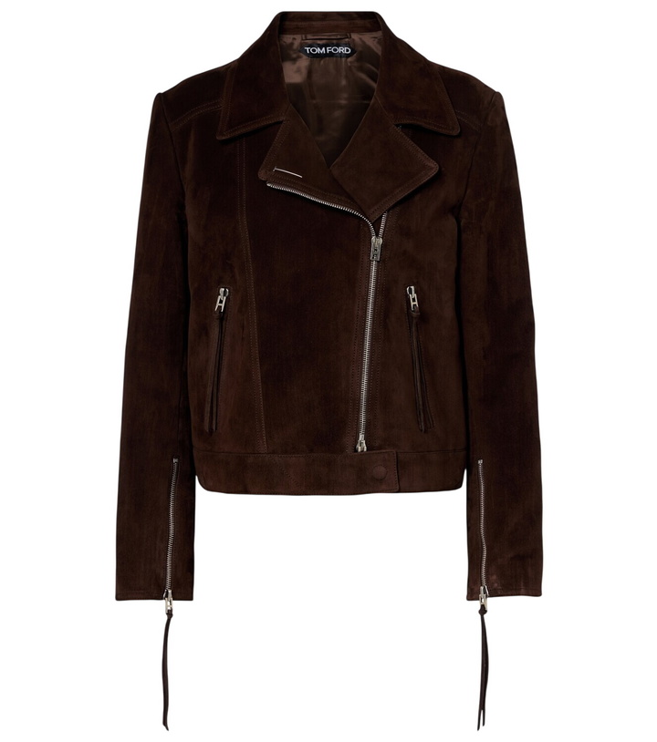 Photo: Tom Ford Suede biker jacket