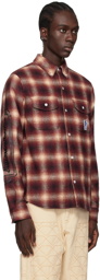 Billionaire Boys Club Red Check Shirt