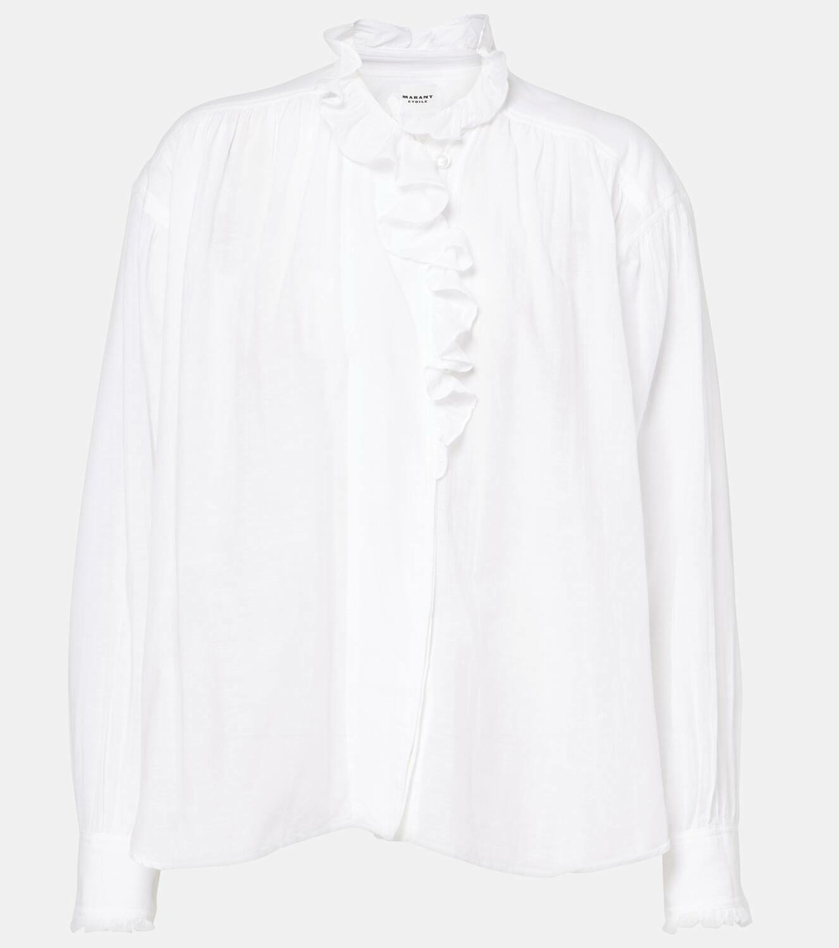Marant Etoile Etoile cotton-blend pajama shirt