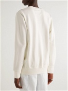 Casablanca - Logo-Print Cotton-Jersey Sweatshirt - White