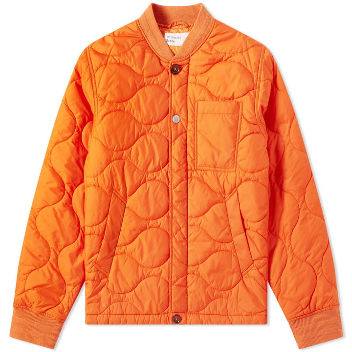 Photo: Universal Works Carlton Jacket Orange