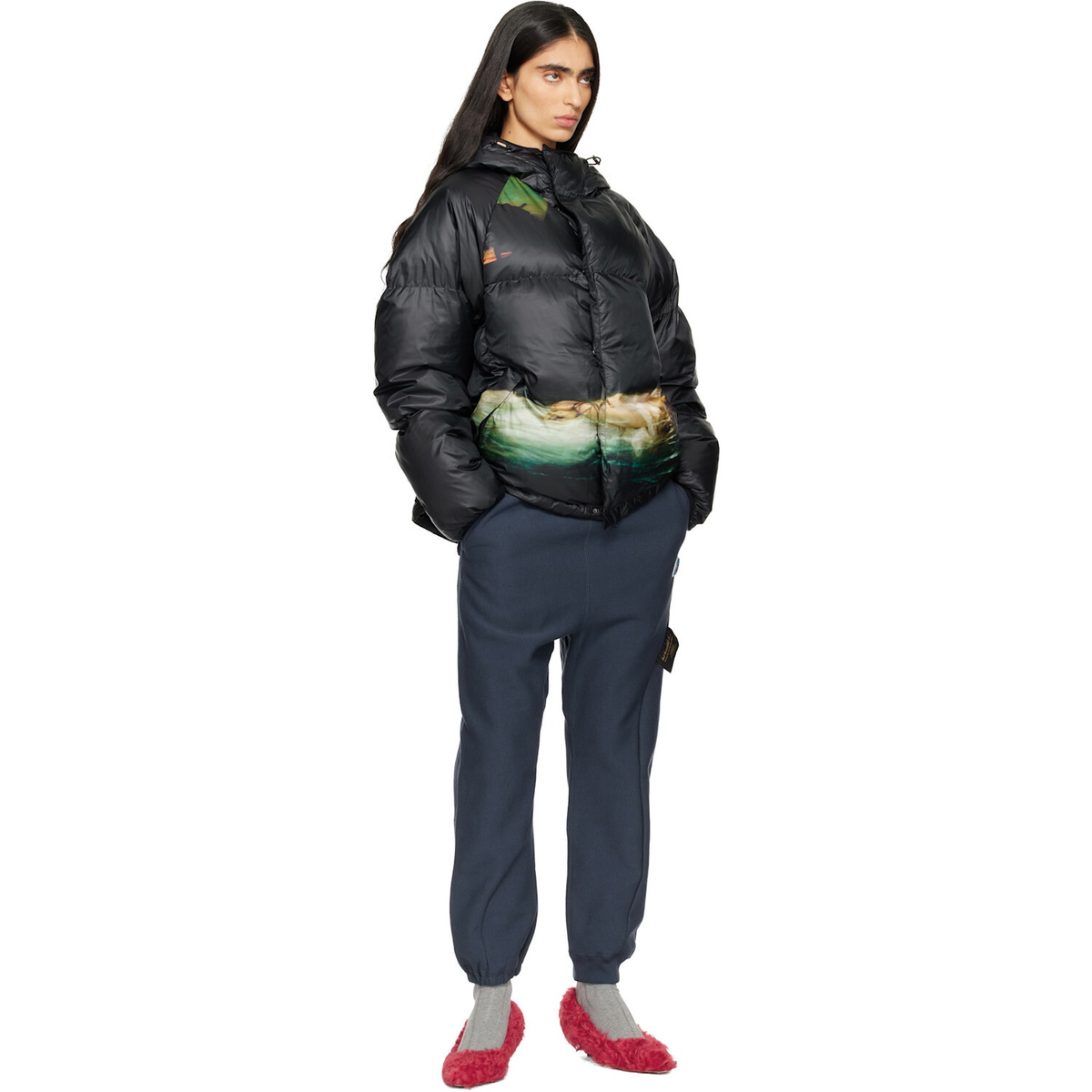 UNDERCOVER Navy Champion Edition UC2E1502-1 Sweatpants