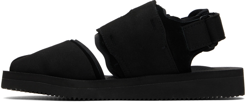 Suicoke Black HAKU-ab Slippers
