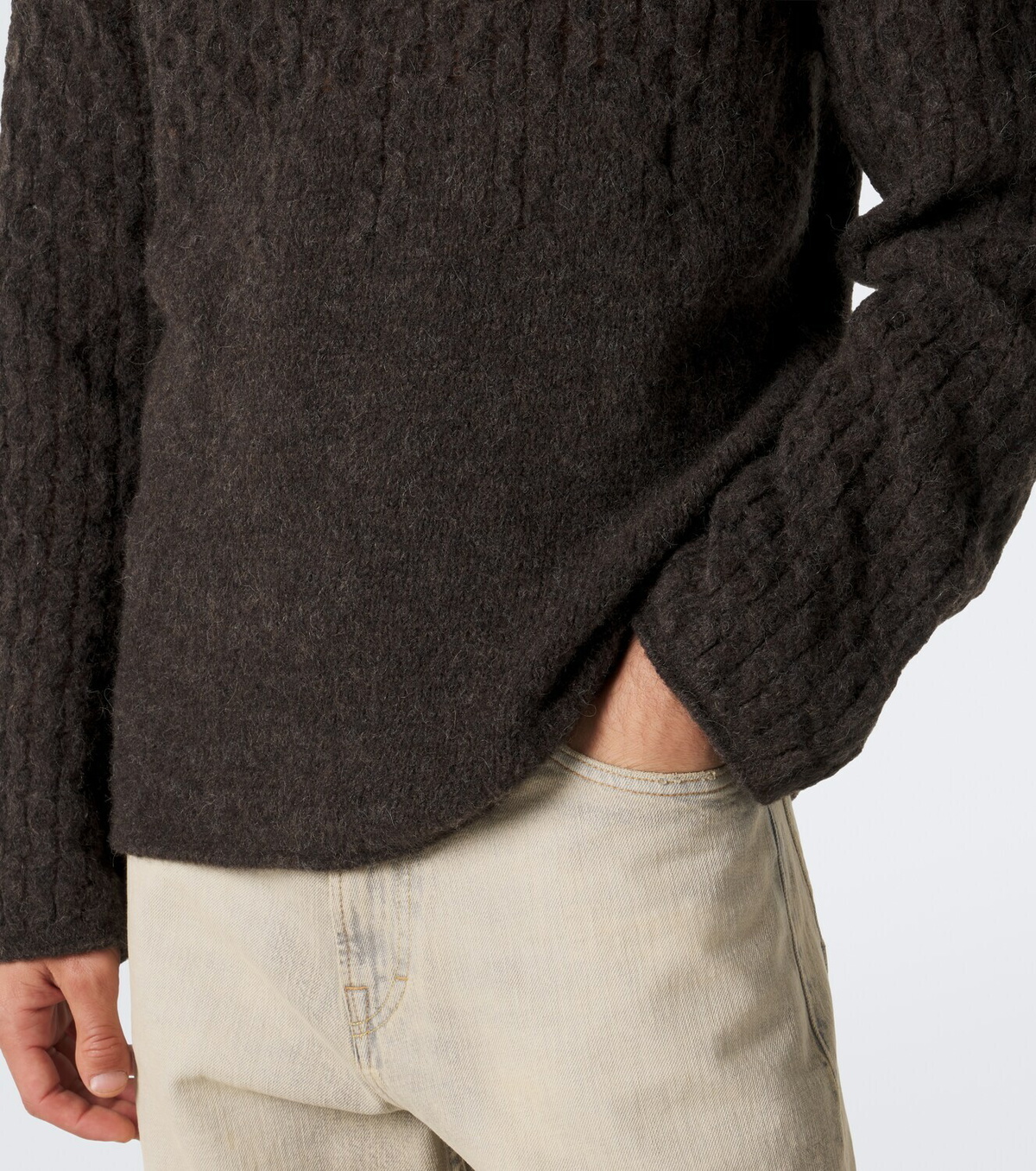 Our Legacy Rider alpaca and wool-blend sweater