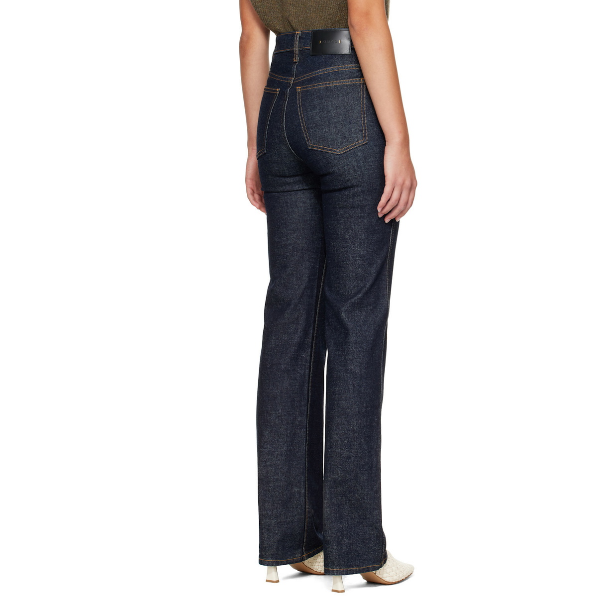 KHAITE Indigo Danielle Stretch Jeans