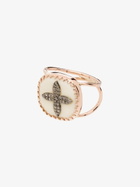 Pascale Monvoisin 9K Rose Gold Bowie No. 2 Diamond Ring