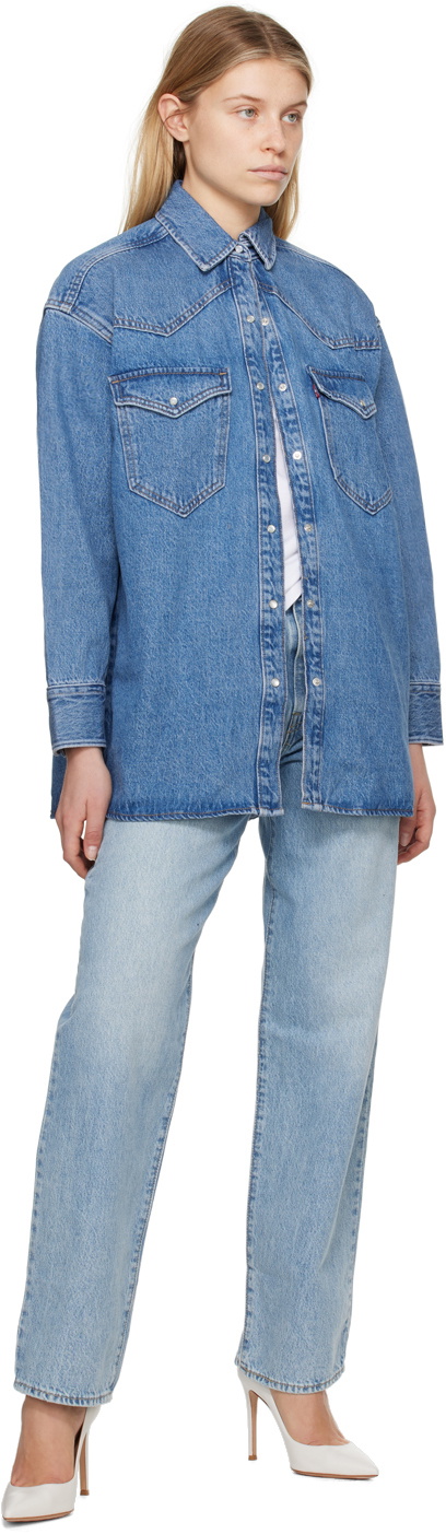 Levi's Blue Dylan Denim Shirt