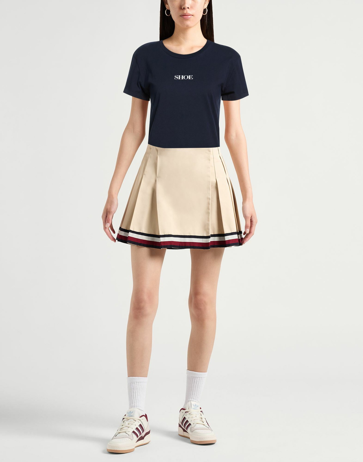 Shoe Womens T-shirt in Navy
