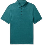 Ermenegildo Zegna - Slub Linen Polo Shirt - Blue