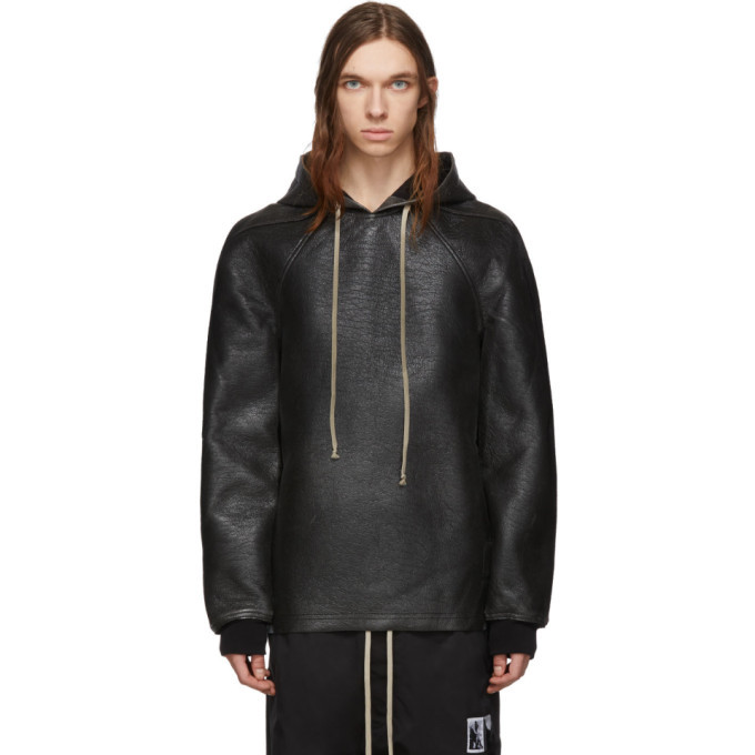 Photo: Rick Owens Drkshdw Black Jumbo Hoodie