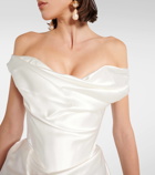 Vivienne Westwood Bridal Nova Cocotte silk corset gown