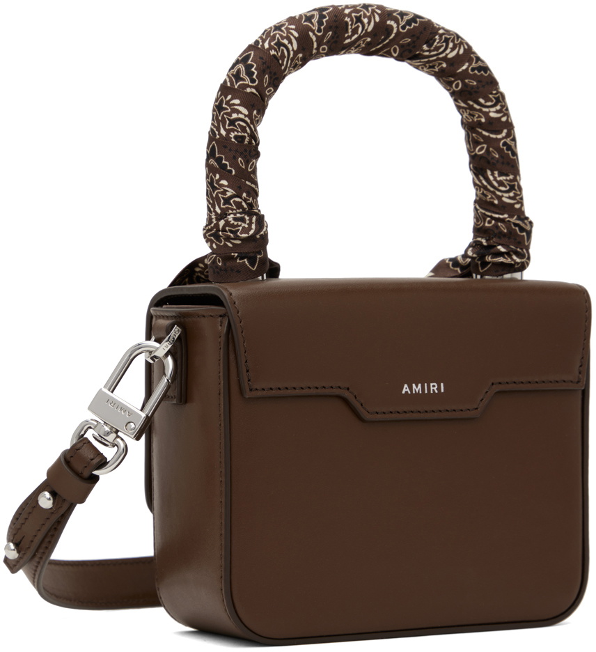 AMIRI Brown Bandana Micro M.A. Bag Amiri