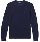 Polo Ralph Lauren - Cotton and Linen-Blend Sweater - Blue