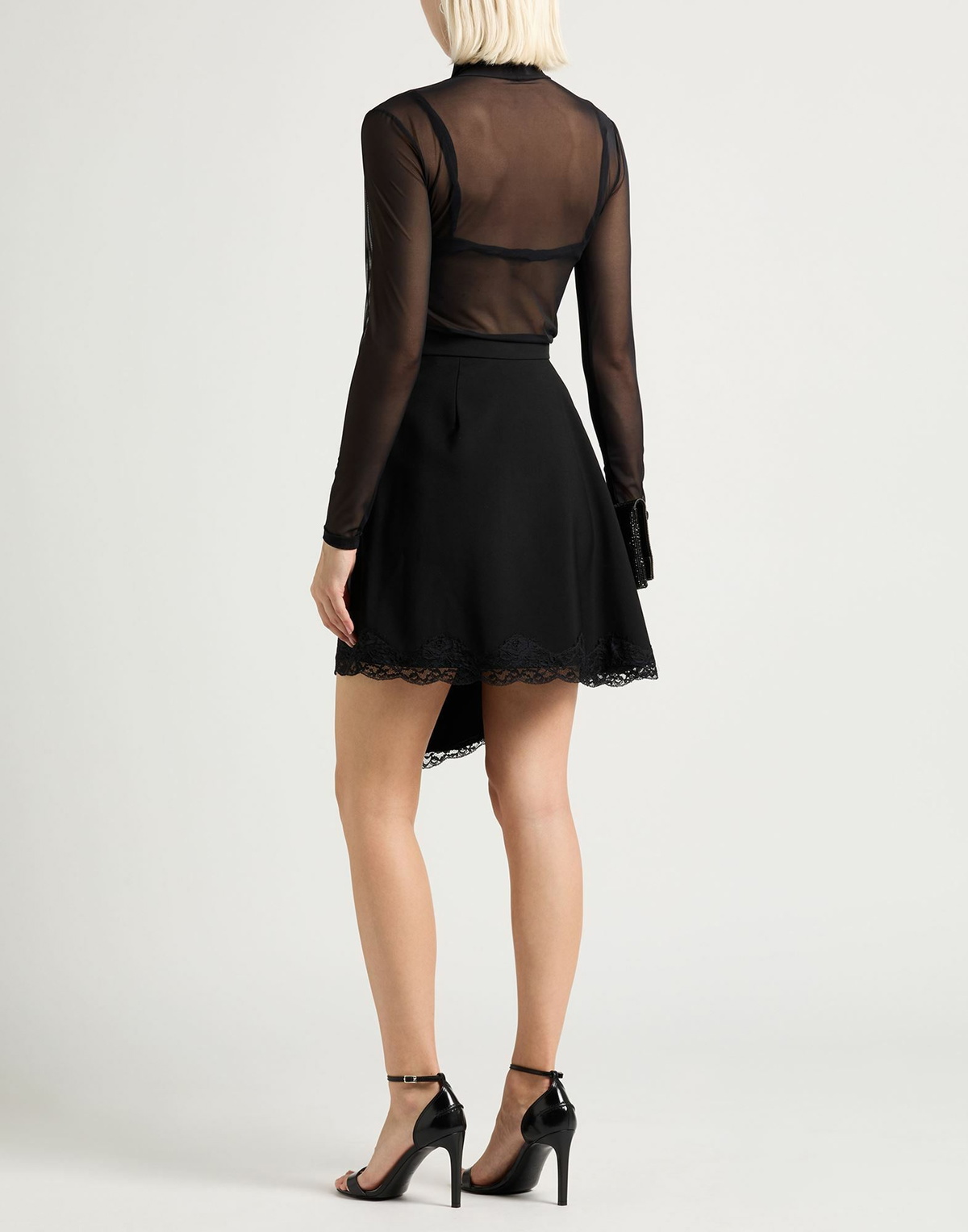 Jijil Womens T-shirt in Black