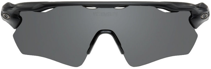 Photo: VETEMENTS Black Oakley Edition Shield Sunglasses
