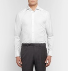 Ermenegildo Zegna - White Cotton Oxford Shirt - Men - White