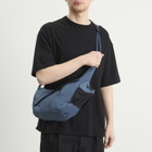 F/CE. Textured Twill Horn Mini Shoulder Bag in Navy 