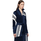 adidas Originals by Danielle Cathari Blue Deconstructed Track Jacket