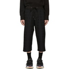 D.Gnak by Kang.D Black Zig-Zag Trousers