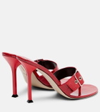 Christen Helix 95 patent leather thong sandals