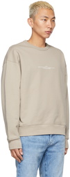 Frame Beige Empathetic Aesthetic Sweater