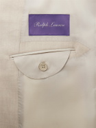 Ralph Lauren Purple label - Double-Breasted Wool-Flannel Blazer - Neutrals