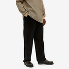 Our Legacy Men's Chino 22 Cord in Black Corduroy