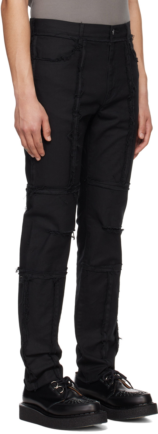 UNDERCOVER Black Raw Edge Jeans Undercover