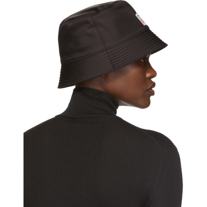 Prada bucket hat ssense hot sale