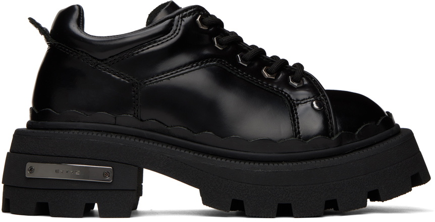 EYTYS Black Detroit Oxfords