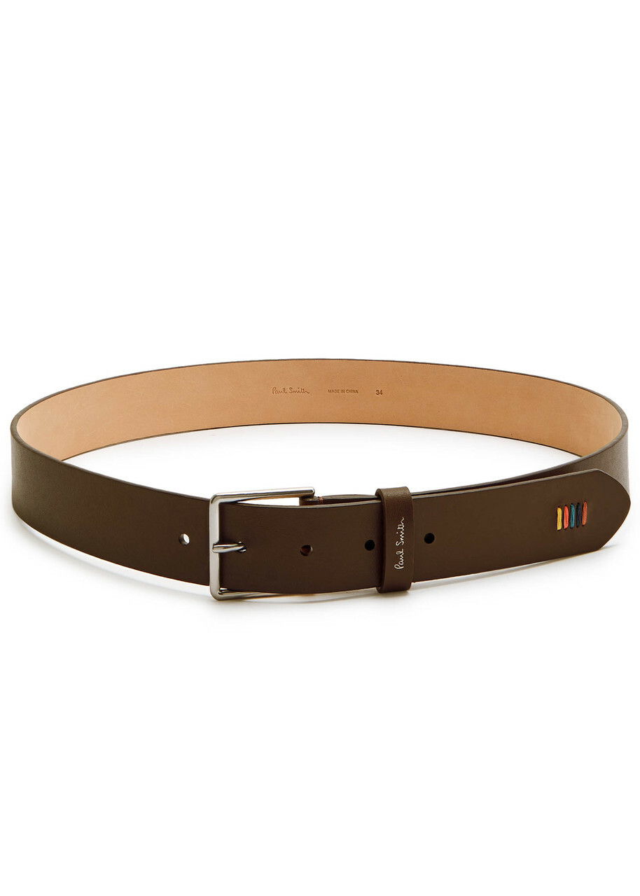 Paul Smith Leather Belt Brown