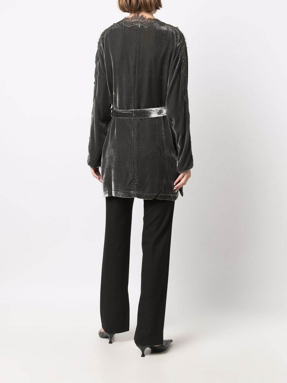 GOLDHAWK - Velvet Long Duster