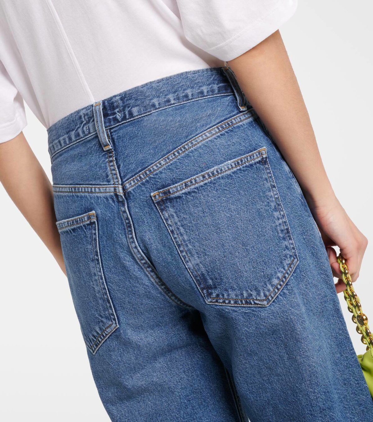 Agolde Criss Cross wide-leg jeans AGOLDE