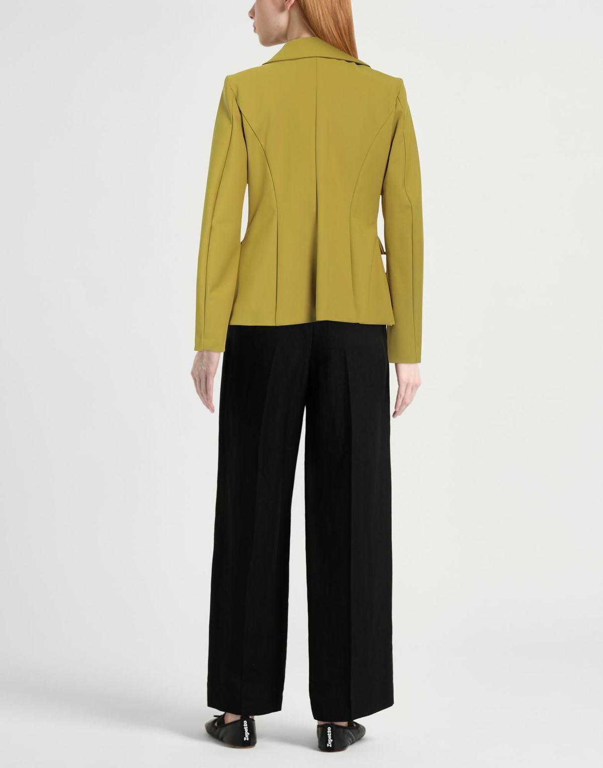 Chiara Boni La Petite Robe Womens Blazer Lime in Green