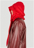 Oversized Hood in Red