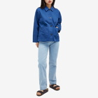 Nudie Jeans Co Women's Lovis Workwear Jacket in Blue