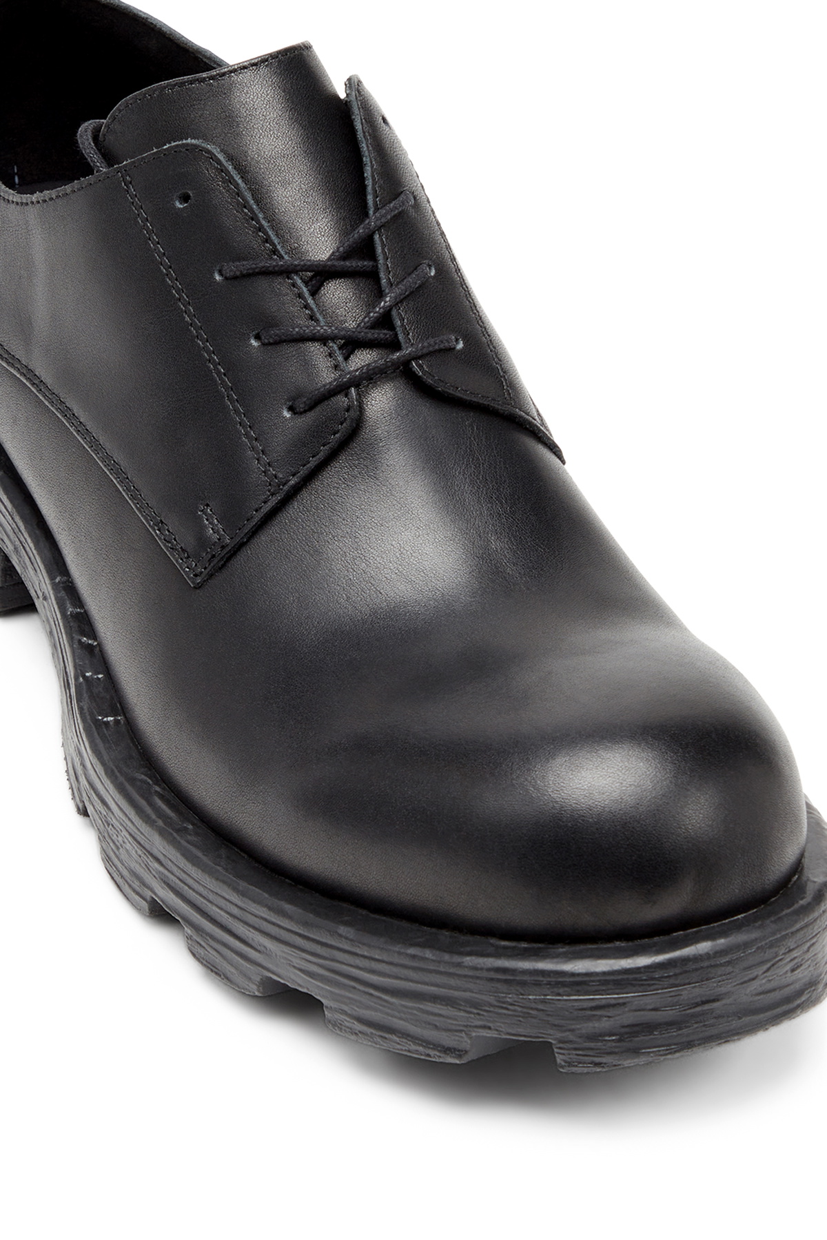 Diesel D-Hammer-Derby shoes in textured leather - Lace Ups