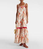 Etro Paisley cotton and silk maxi dress