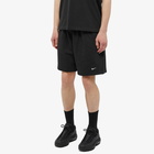 Nike Men's Solo Swoosh Short in Black/White