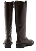 Aeyde Henry Knee-high Leather Boots Brown