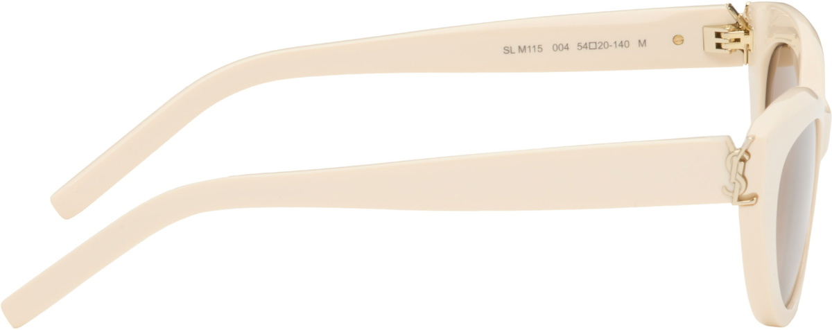 Saint Laurent Off-White SL M115 Sunglasses