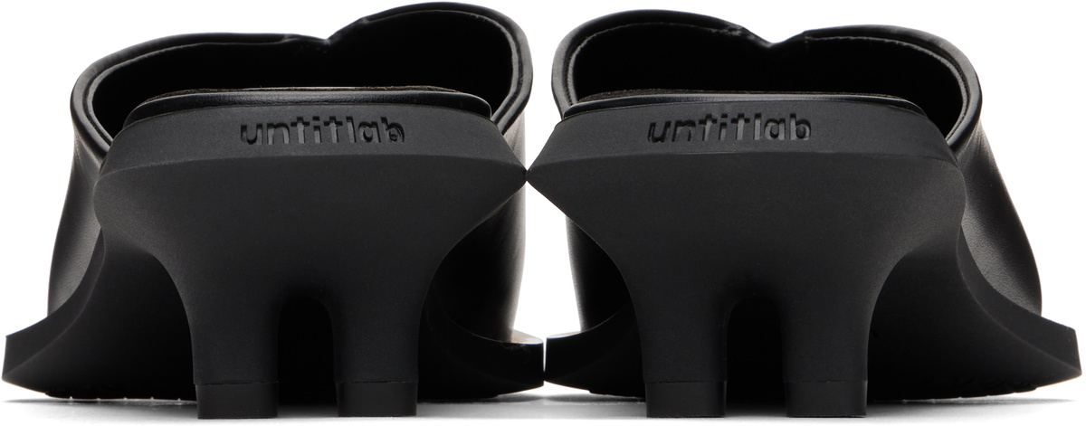 untitlab® Black Heel Mules
