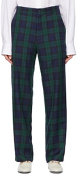 Manors Golf Green Polyester Trousers