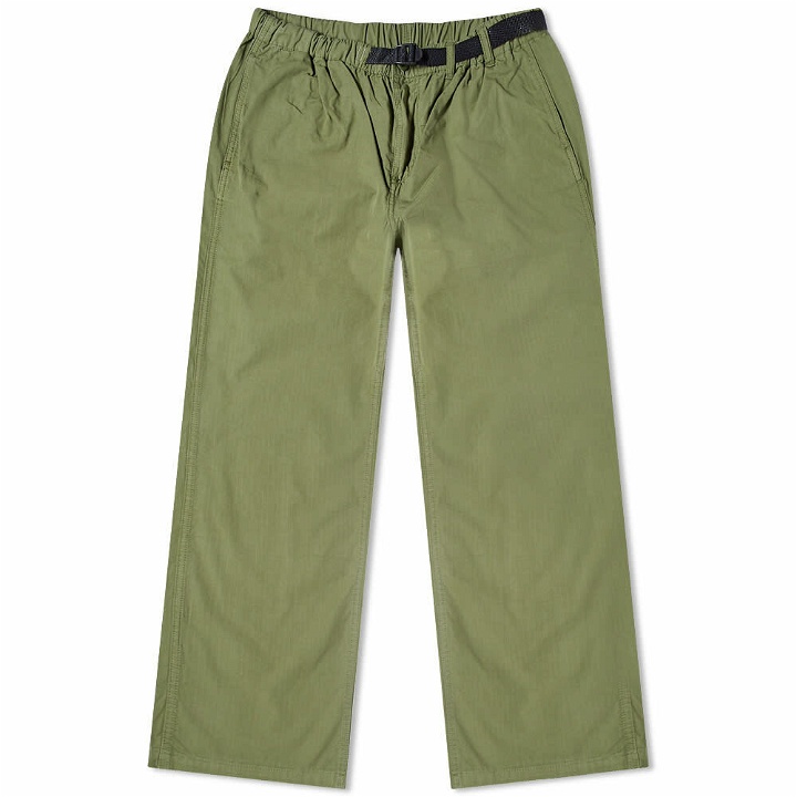 Photo: Dancer Men's Belted Simple Pant in Faded Green
