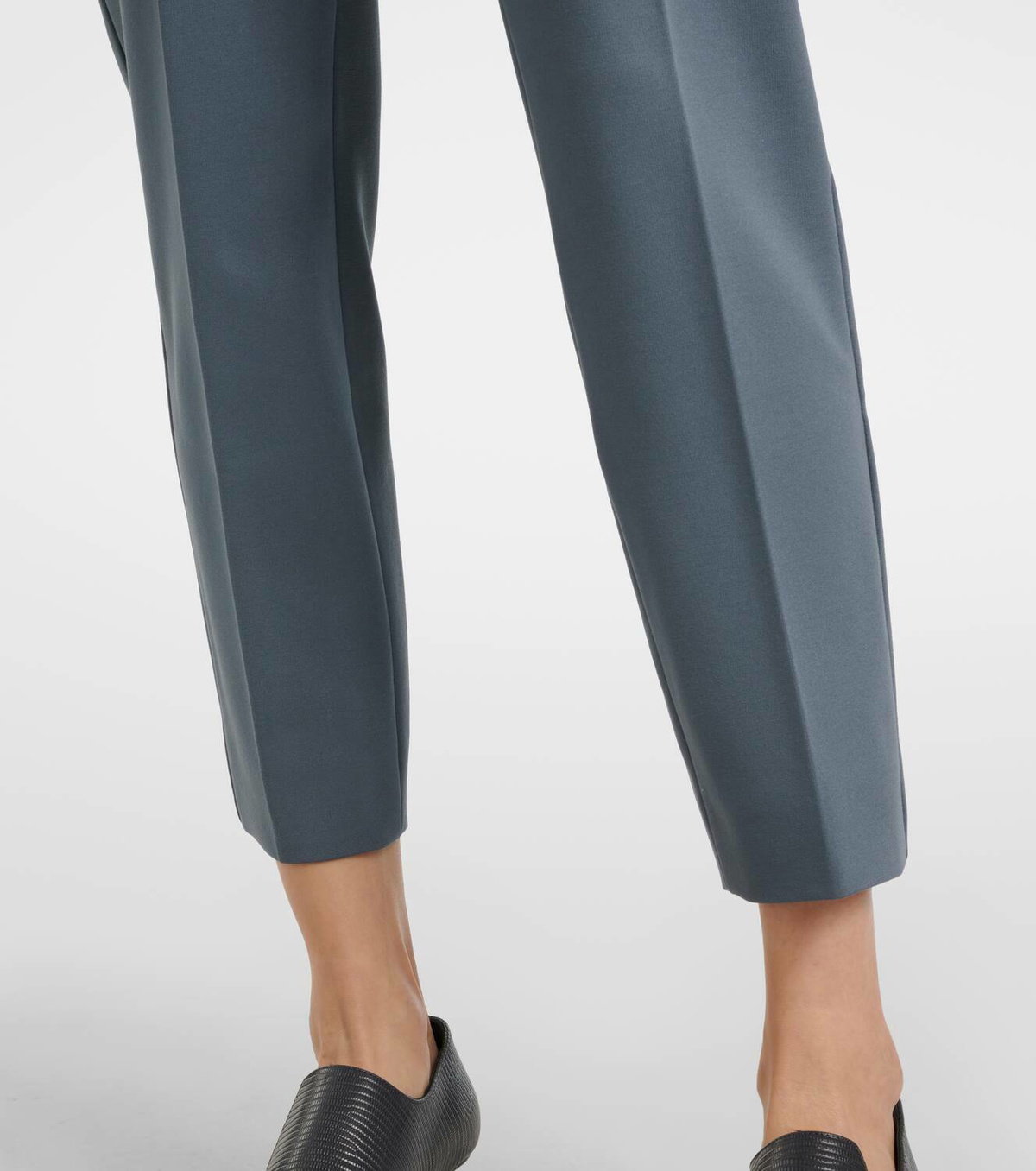 Max Mara Pegno jersey cropped pants