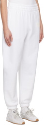 alexanderwang.t White Puff Logo Sweatpants