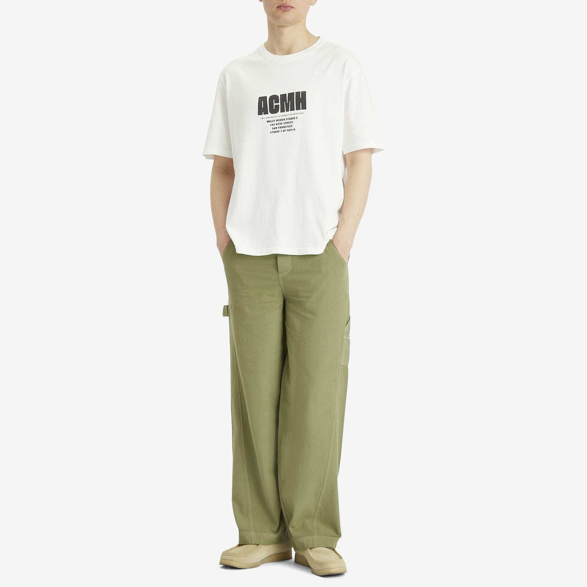 ACMH by Magic Castles Men's Printed T-Shirt in Off White ACMH by Magic ...